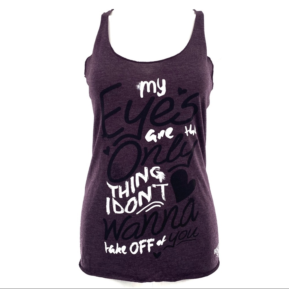 Blake Shelton Purple Graphic Tank